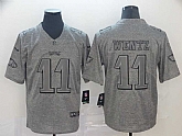 Nike Eagles 11 Carson Wentz Gray Gridiron Gray Vapor Untouchable Limited Jersey,baseball caps,new era cap wholesale,wholesale hats